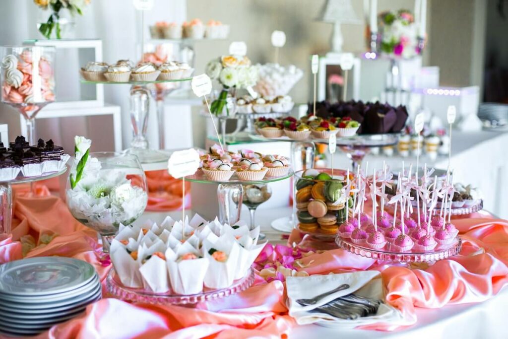 catering service fo baby shower